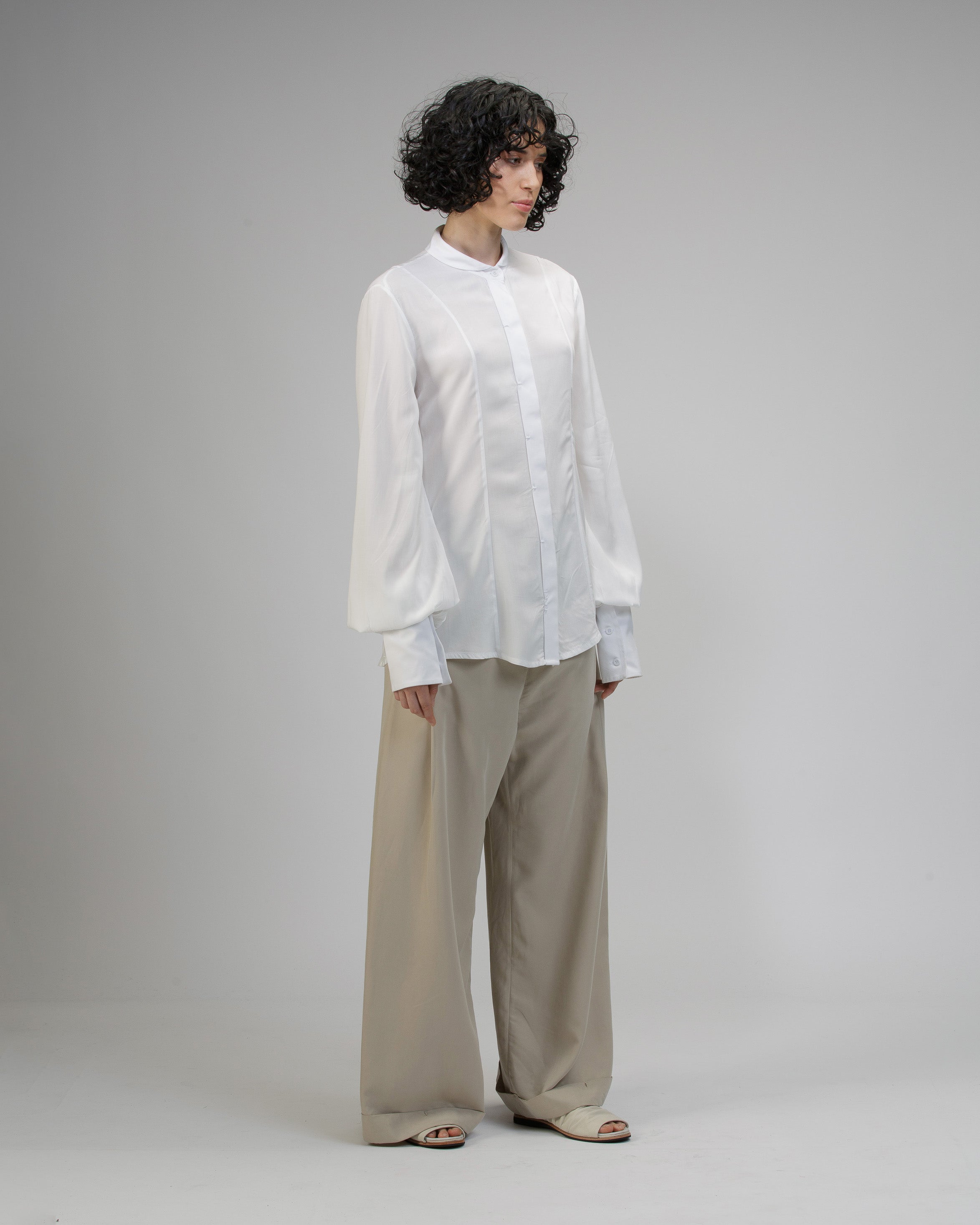 BLUSA MANGA BOMBACHA