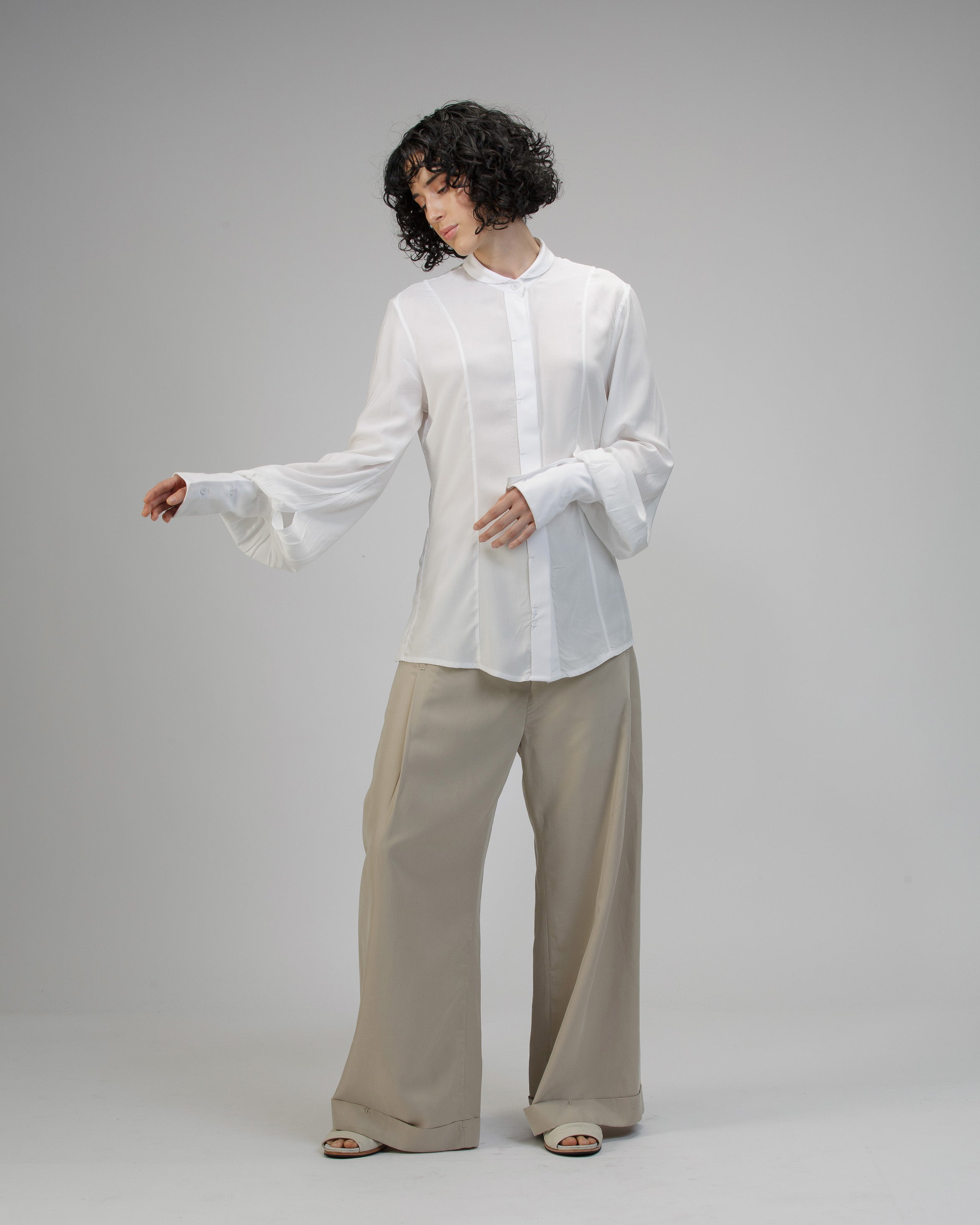 BLUSA MANGA BOMBACHA