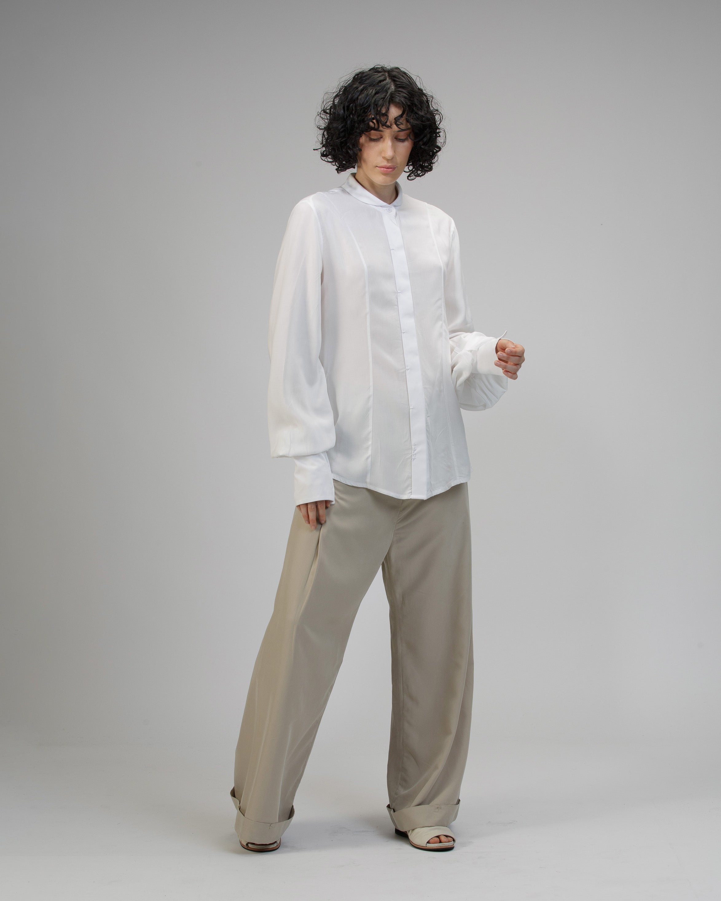 BLUSA MANGA BOMBACHA