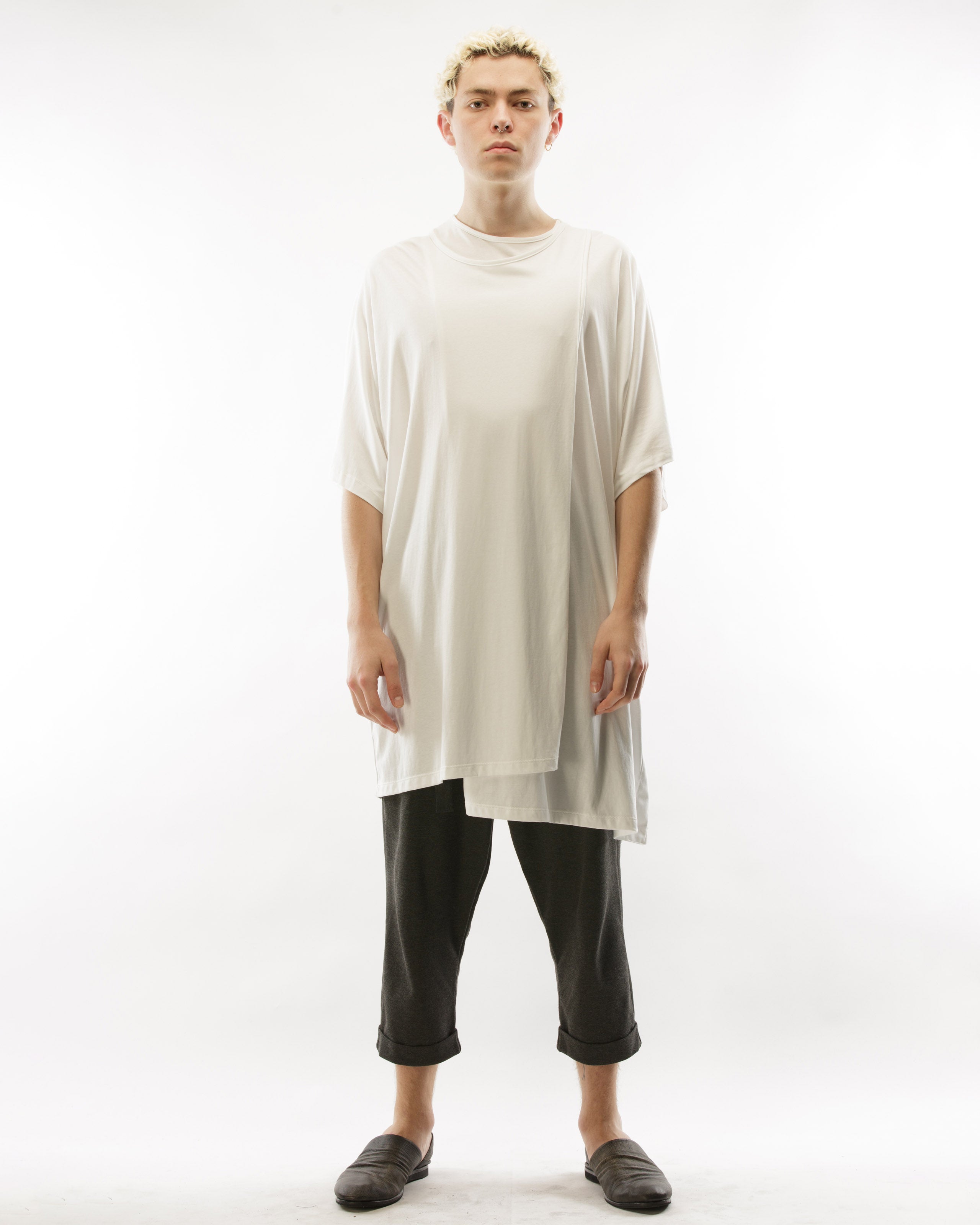 CAMISETA DE DOS PIEZAS CRUDO