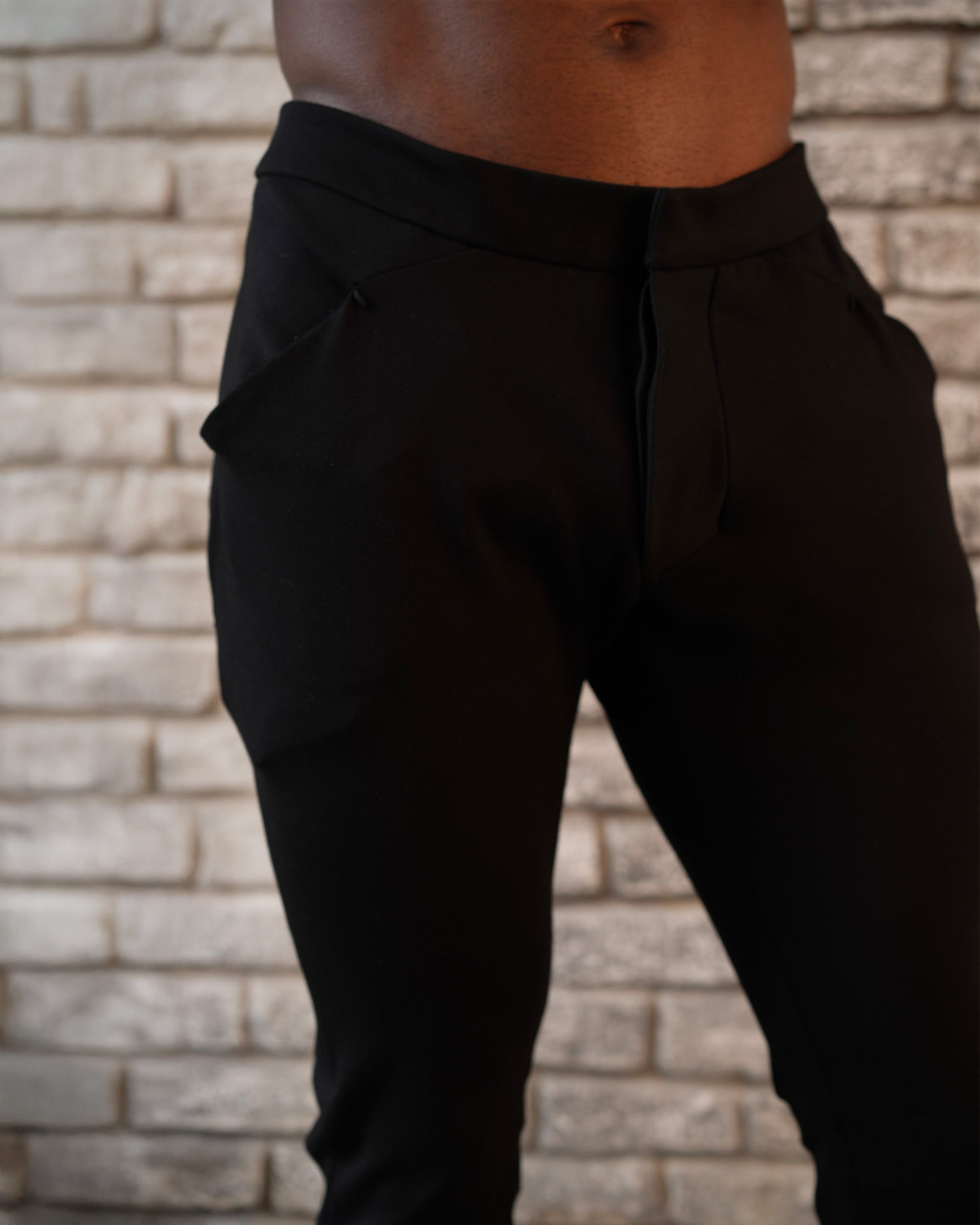 TUBED DOUBLE SPHERE TROUSERS