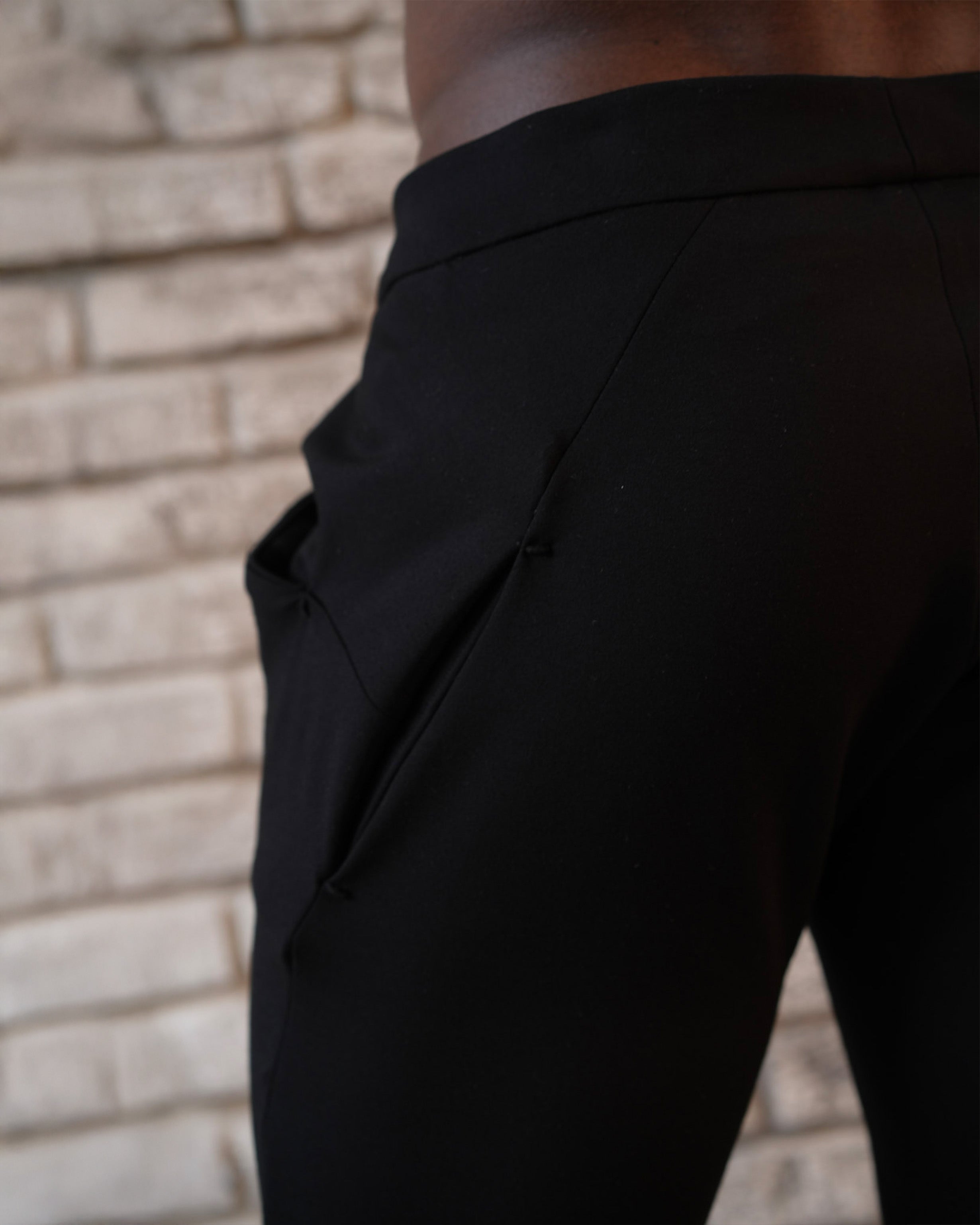 TUBED DOUBLE SPHERE TROUSERS