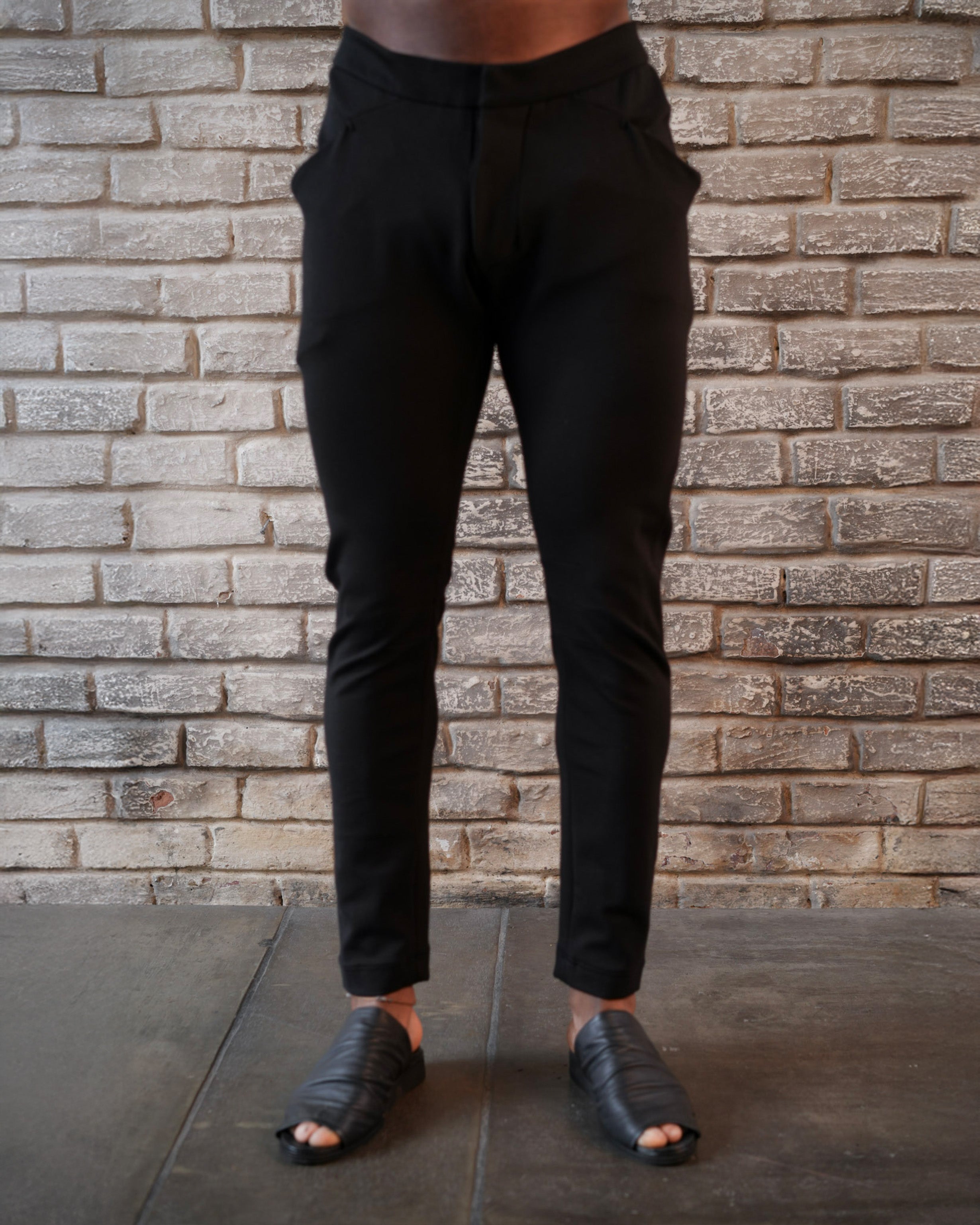 TUBED DOUBLE SPHERE TROUSERS