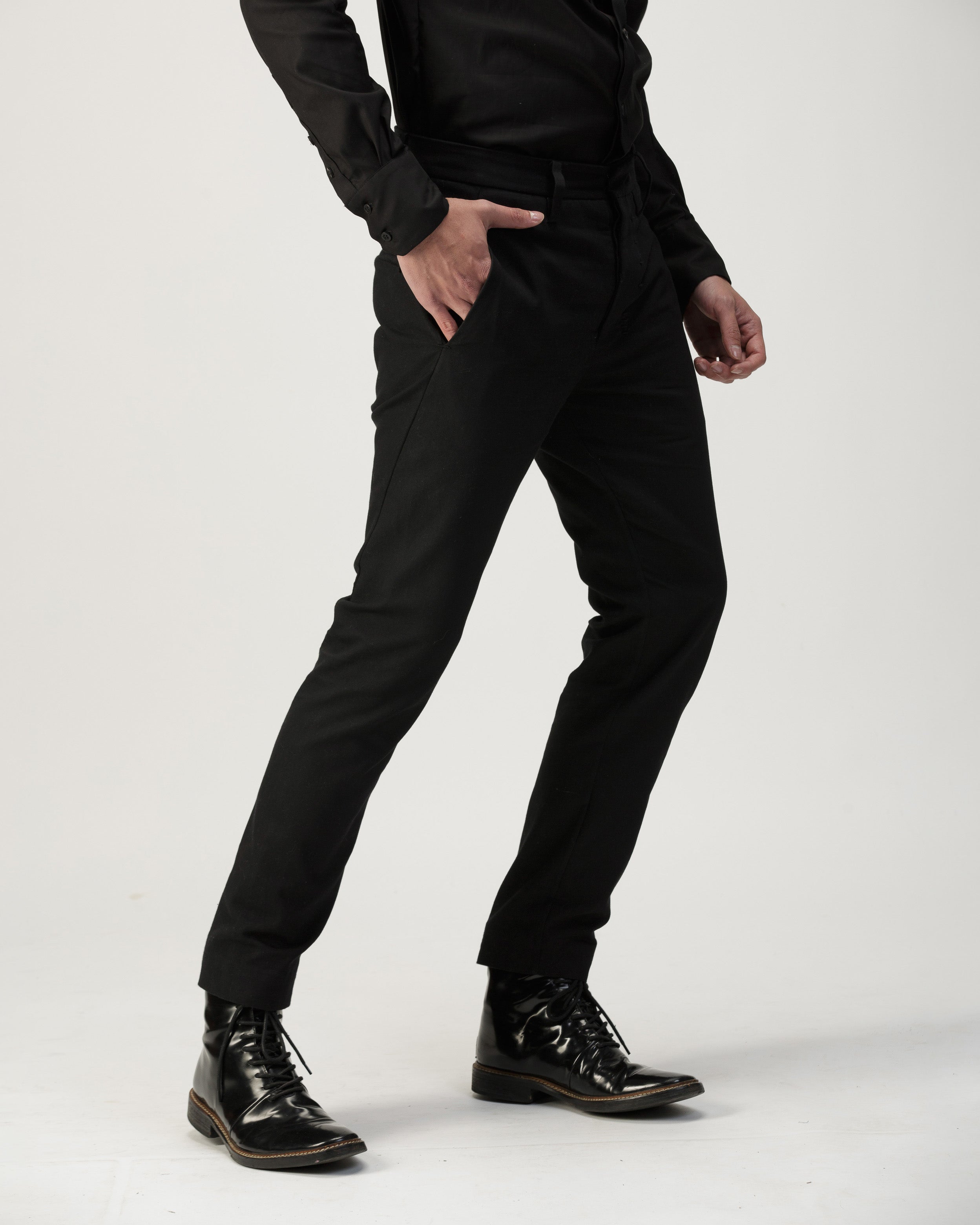 PANTALÓN SLIM MONOPLAZA ALGODÓN