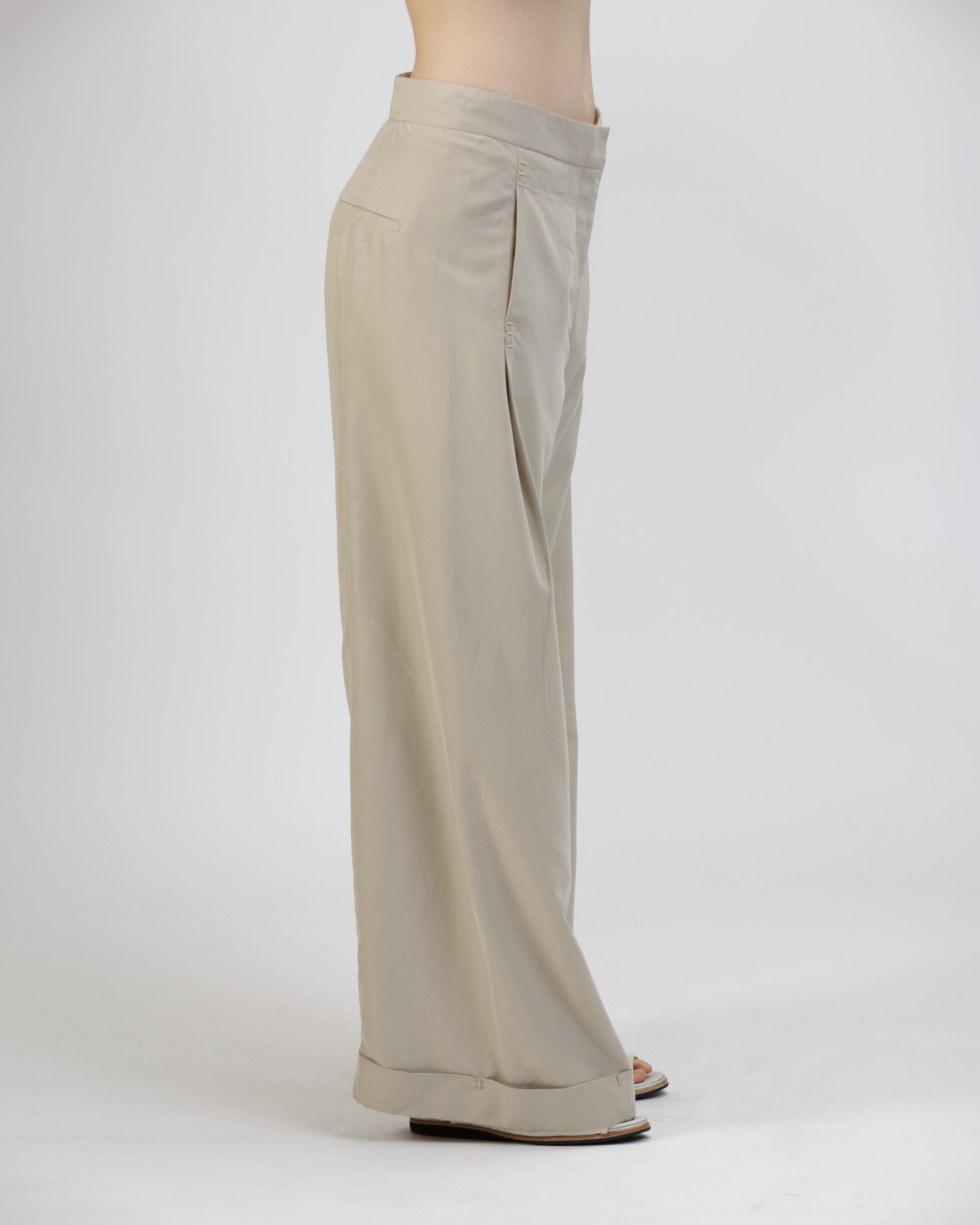 PANTALÓN WIDE PRENSES RAYON