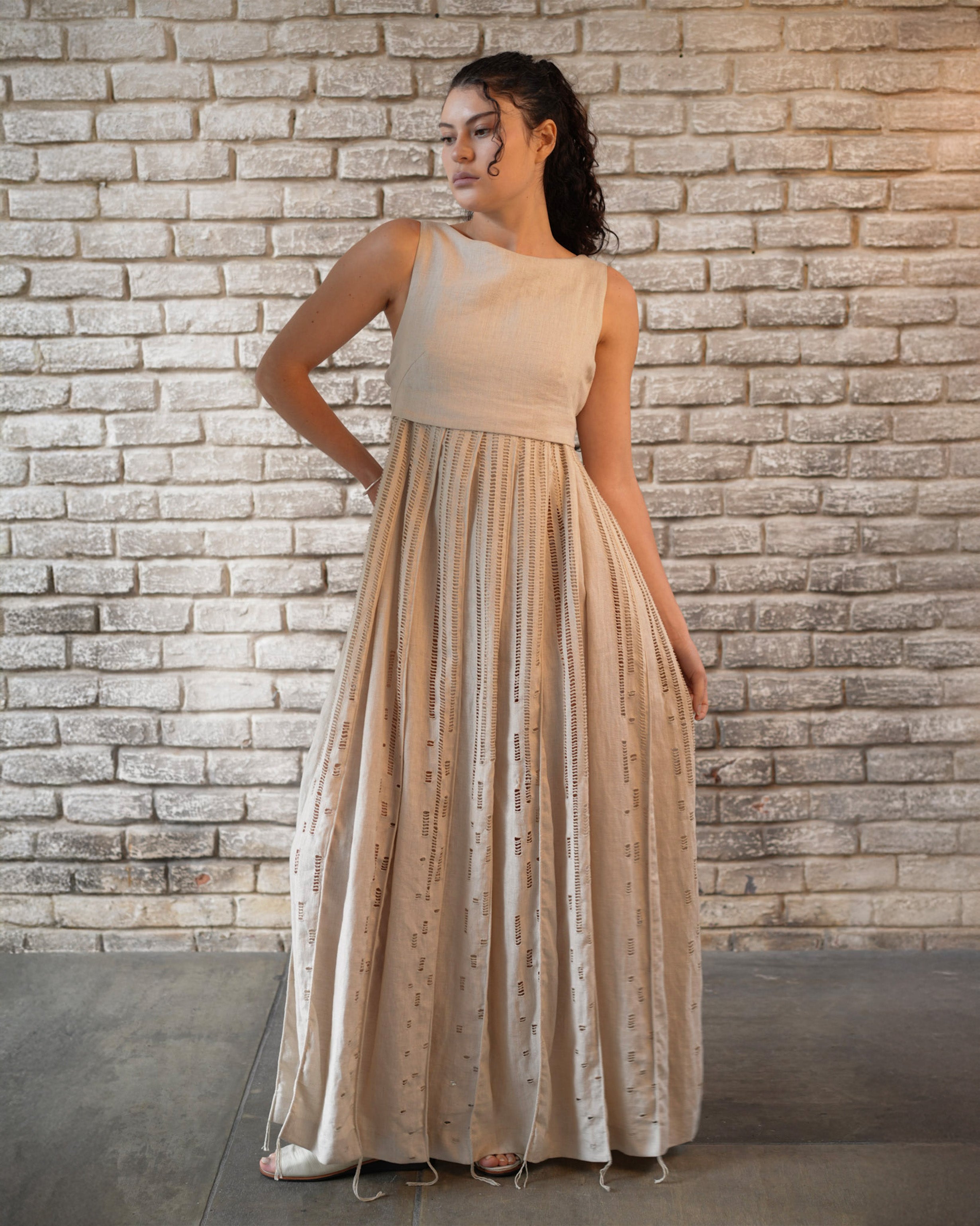 HABUB OPENWORK DRESS