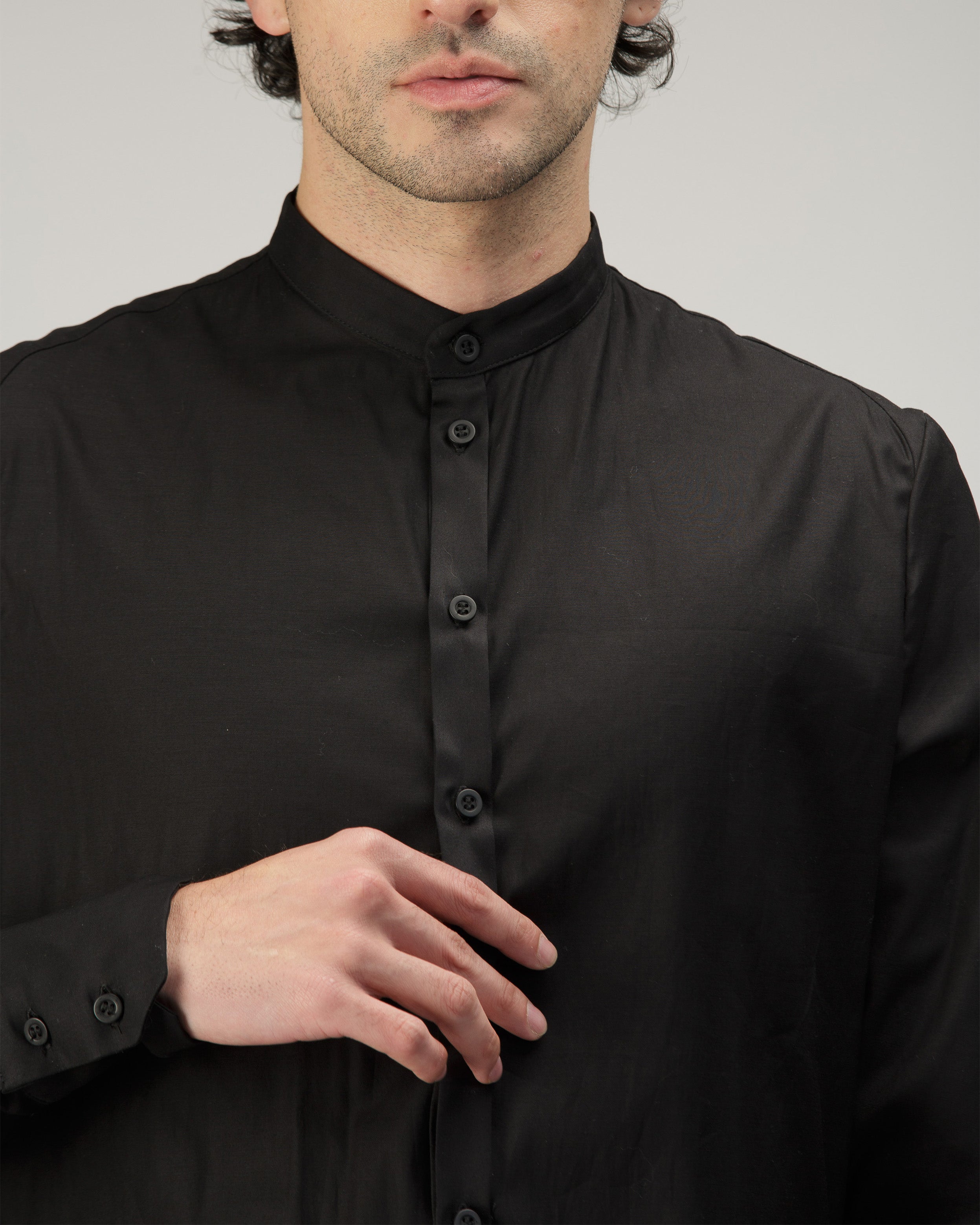 CAMISA SLIM NEGRO