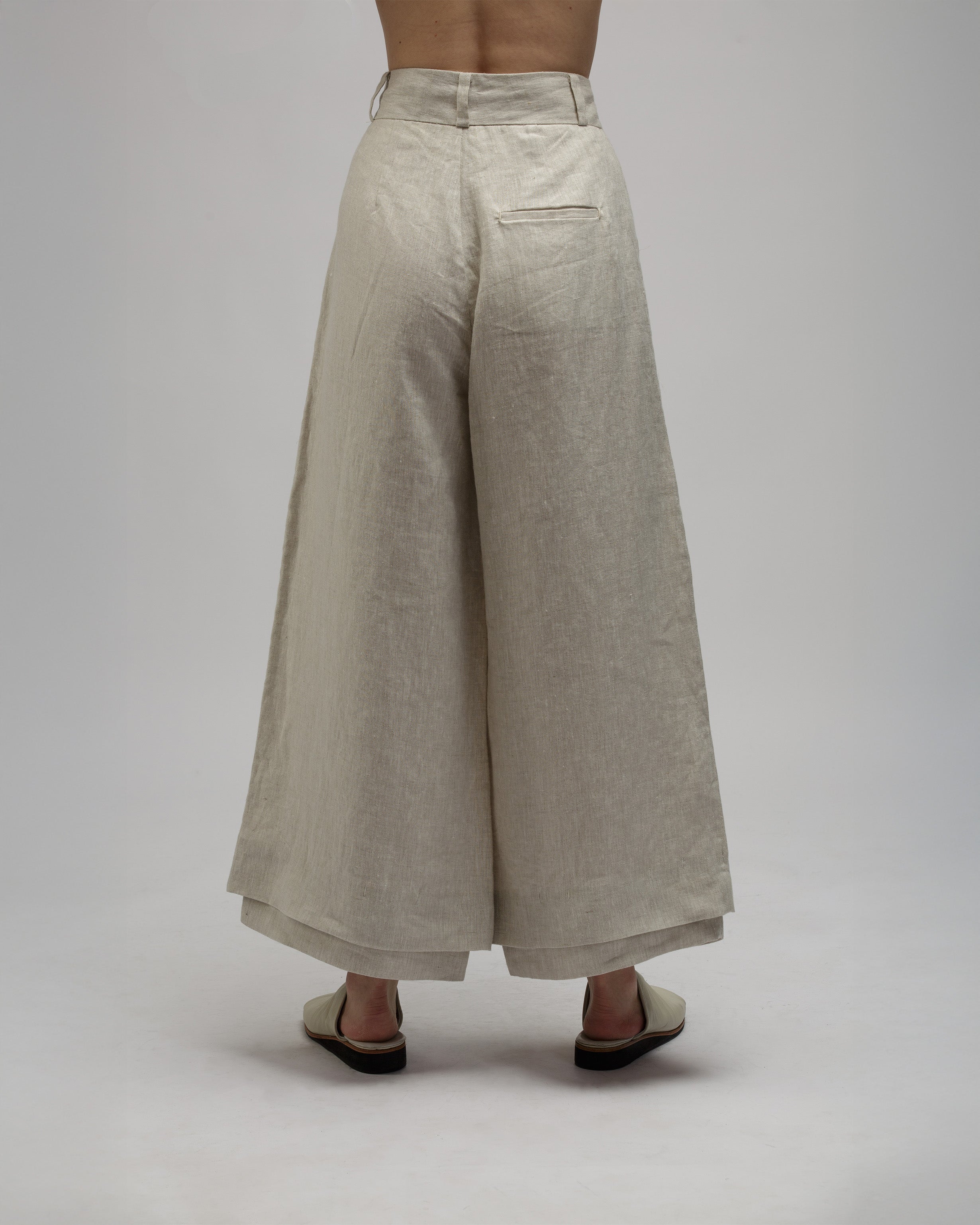 PANTALON WIDE PLUS LINO