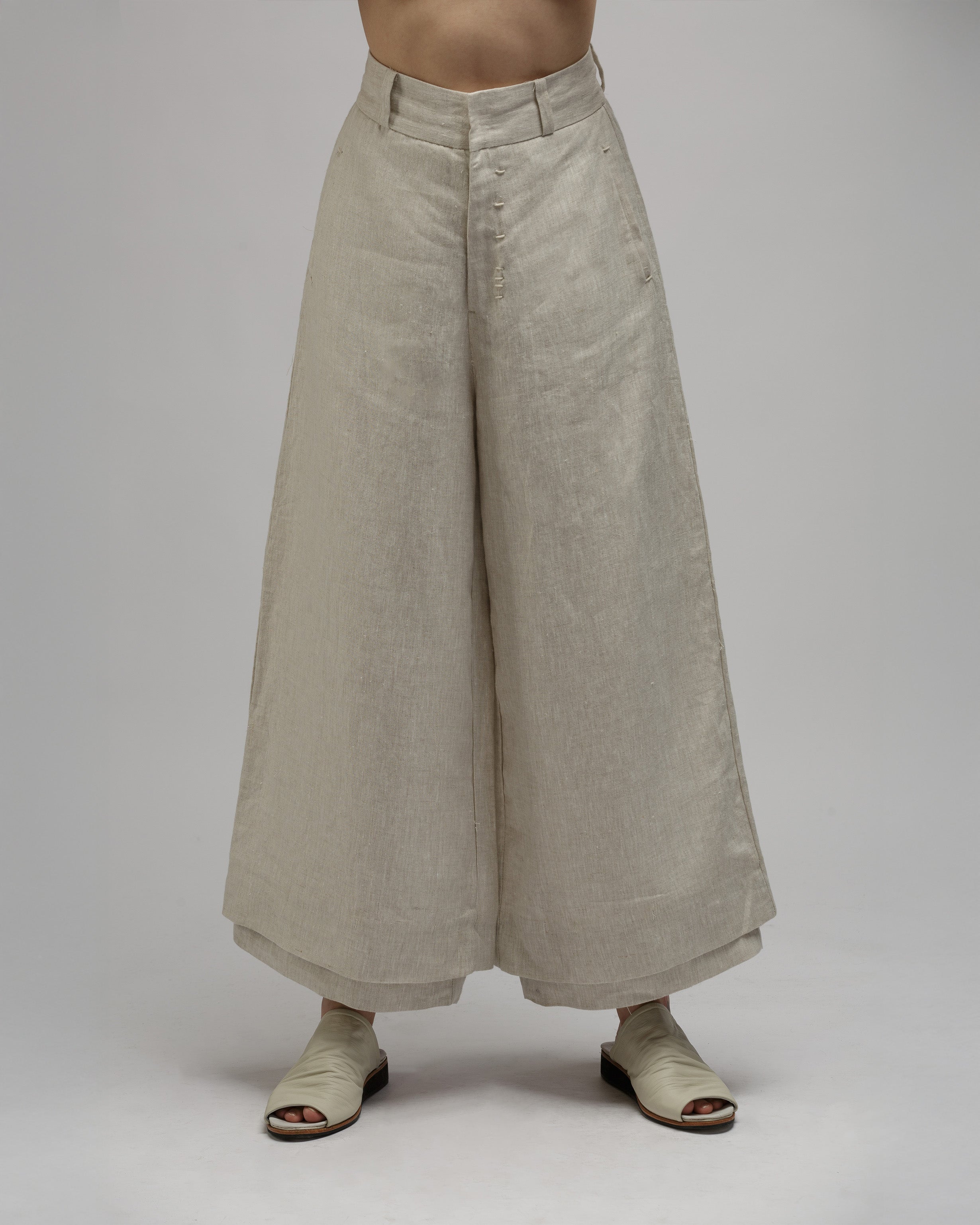 PANTALON WIDE PLUS LINO